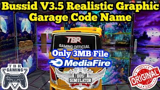 #Bussid 3.5 HD Garage Mod Code Name | Only 3MB Realistic HD Garage Code Name | TBR Gaming Official screenshot 2