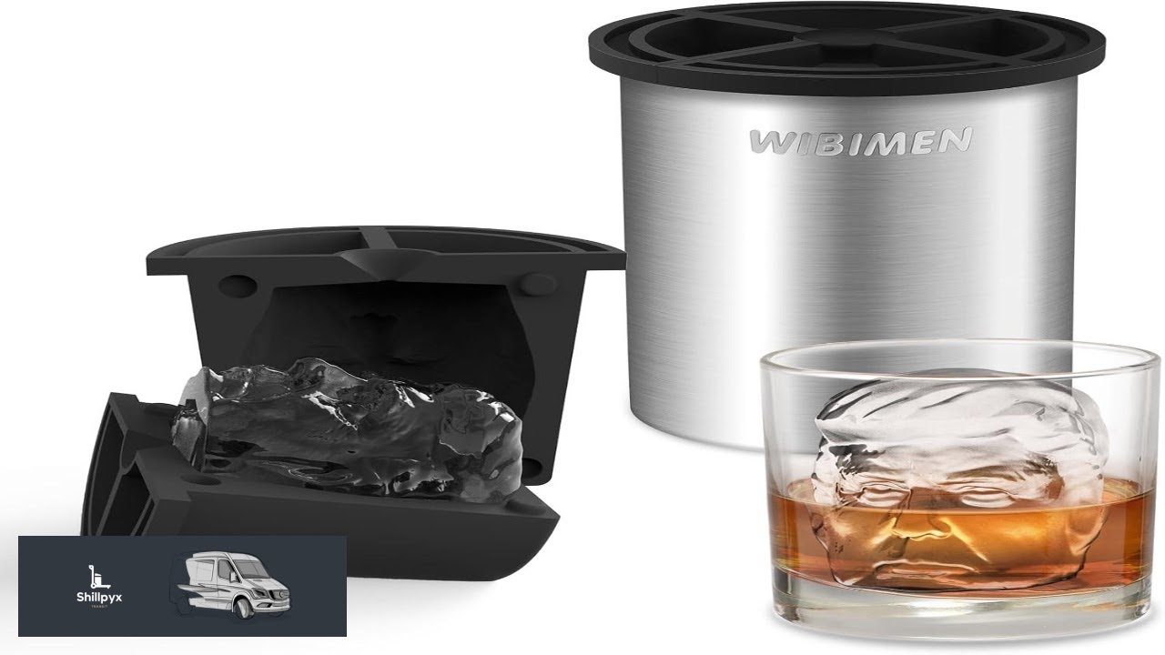 Clear Ice Cube Maker 2" Stainless Steel Clear Ice Maker for Old