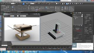 Tutorial on modeling a coffee table in 3dsmax ( For begineers )