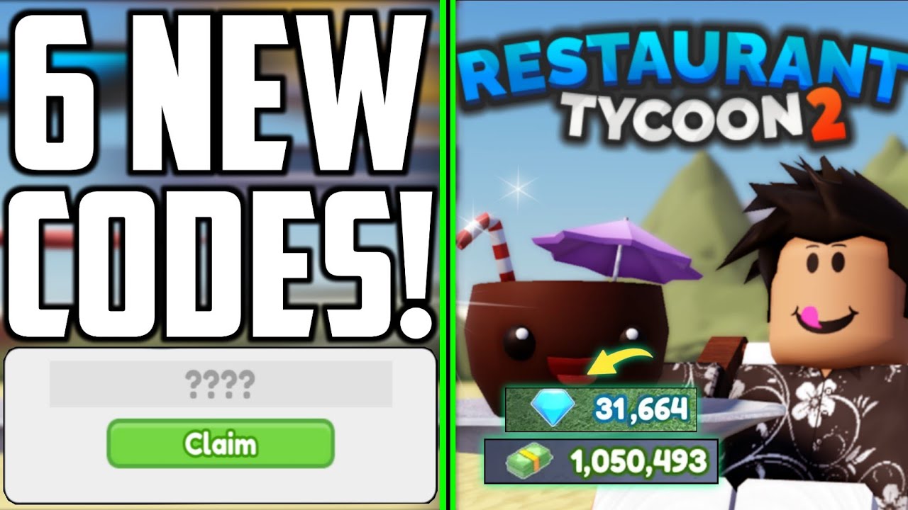 Restaurant Tycoon 2 codes [December 2023]