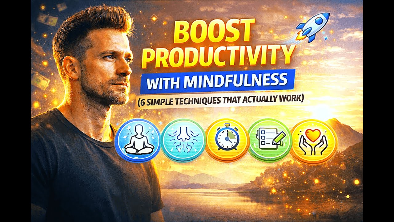 Boost Productivity with Mindfulness (6 Simple Techniques That Actually Work)