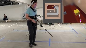 Virtual Reality Without Vision: A Haptic and Auditory White Cane to Navigate Complex Virtual Worlds