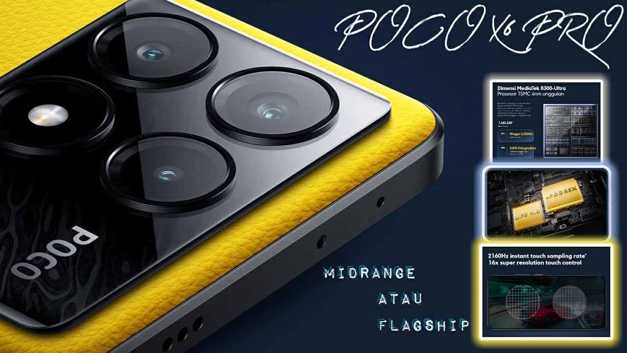 Smartphone Gaming All-rounder 4 Jutaan⁉️ POCO X6 PRO‼️ HobbyJi