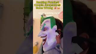 Ranking Funniest Couple Jumpscare GONE WRONG 🤣😹 #funny #prank #shorts