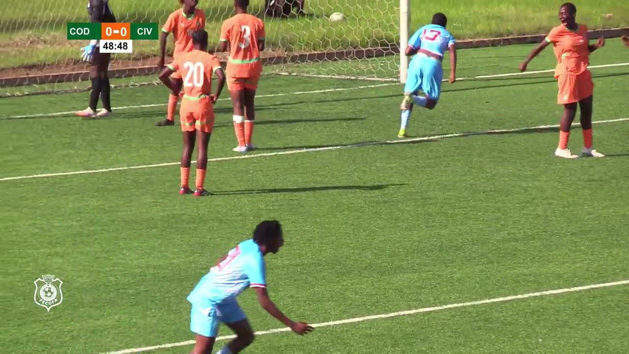 RDC vs Côte d’Ivoire | But d’An de Grâce Kalumba ⚽📹