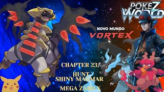 PokeZWorld: Novo Servidor VORTEX!!! Capítulo 23 - Projeto Shiny Magmar / Mega Zard X