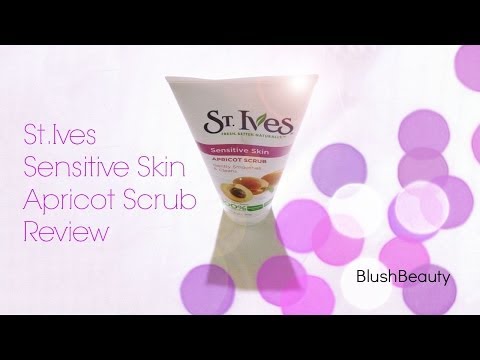 Video: Reseña de exfoliación con albaricoque St. Ives Sensitive Skin Apricot