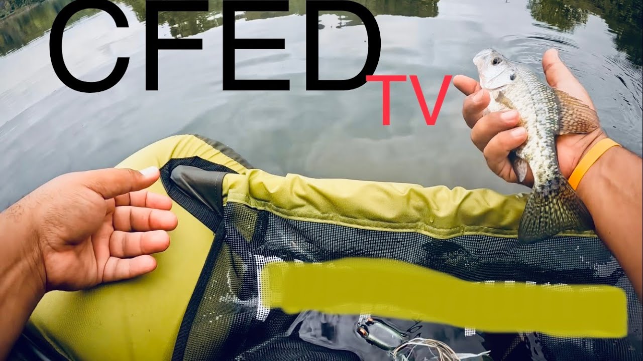 FIRST TIME FLOAT TUBE FISHING!! AEP REC LANDS OHIO