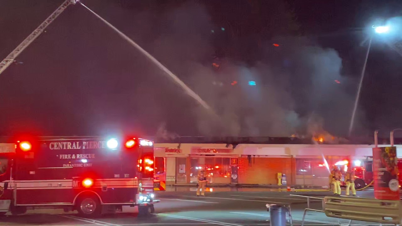 Puyallup laundromat fire YouTube