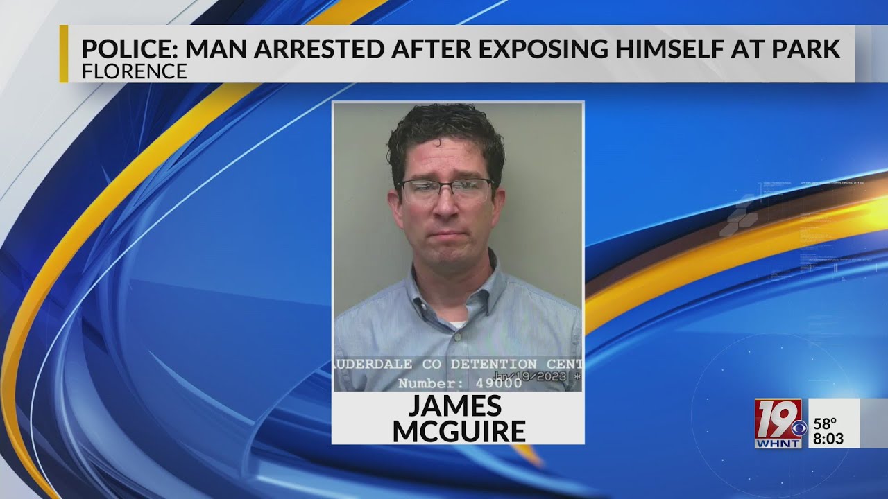 Man Arrested accused of exposing himself at McFarland Park - YouTube