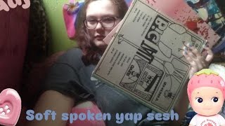 My Record Collection|| lofi ASMR + soft spoken yap sesh