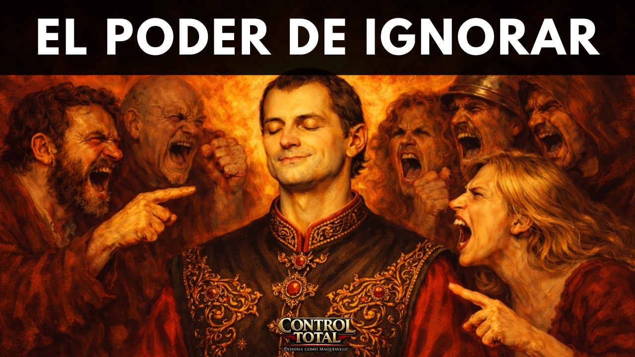 Nunca reacciones | Los 7 trucos Maquiavélicos que te hacen intocable