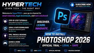 How to Download Adobe Photoshop 2026 on PC - Laptop for FREE | Photoshop Free Download
