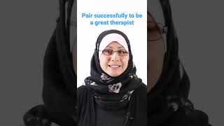 Pair successfully with children to teach