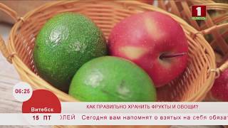 4 правила хранения фруктов и овощей