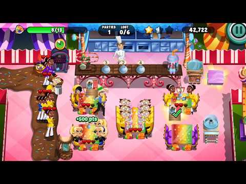 2018 Diner Dash Candy Carnival level 157