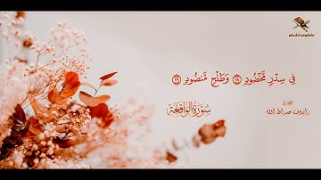 القارئ رابوف صراط الله | تلاوة من سورة الواقعة