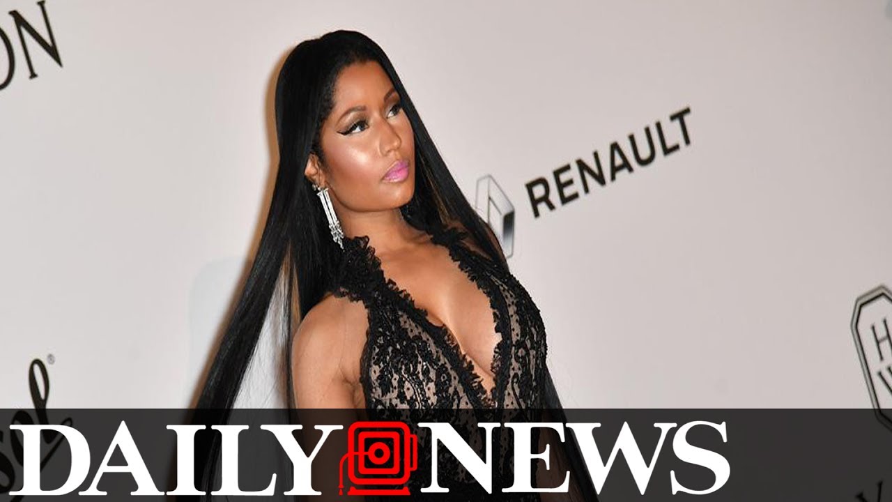 newspaper mockup Nicki Minaj tweeted a baby emoji and nobody knows what it means
