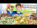 Eating ONLY Worst Rated Food for 24 Hours (1 STAR)