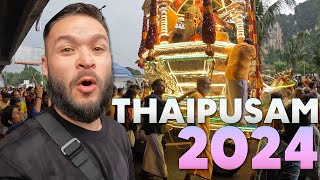 Thaipusam 2024 ที่ถ้ำบาตู 🇲🇾 | ลิงเหล่านี้น่ากลัว!