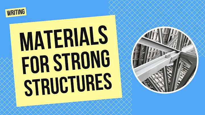 Materials and Strong Structures | Writing and Science Activity