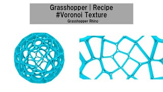 Grasshopper | Recipe | #Voronoi-texture03