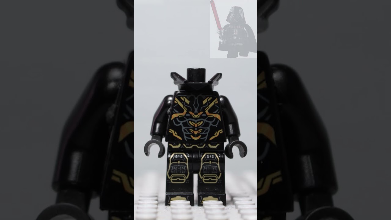 How to make a LEGO Raiden from Metal Gear Rising Revengence Minifigure!