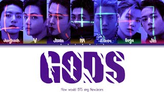 HOW WOULD BTS (방탄소년단) sing 'GODS' NewJeans (뉴진스) Color Coded Han|Eng|PT-BR