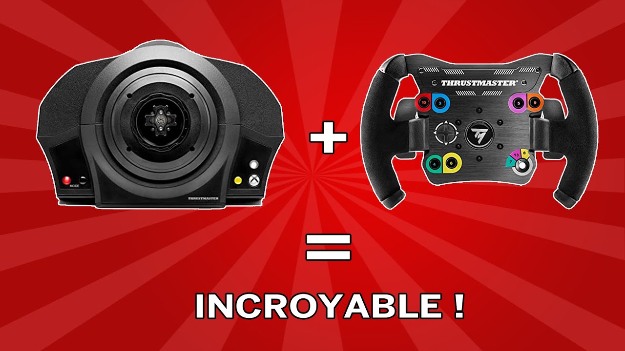 UNBOXING THRUSTMASTER TX/T300 BASE + OPEN WHEEL TEST ET AVIS YouTube