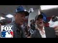 Bill Murray celebrates World Series win in Cubs locker room | 2016 WORLD SERIES ON FOX