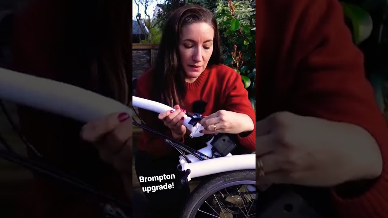 One of my favourite Brompton upgrades. 