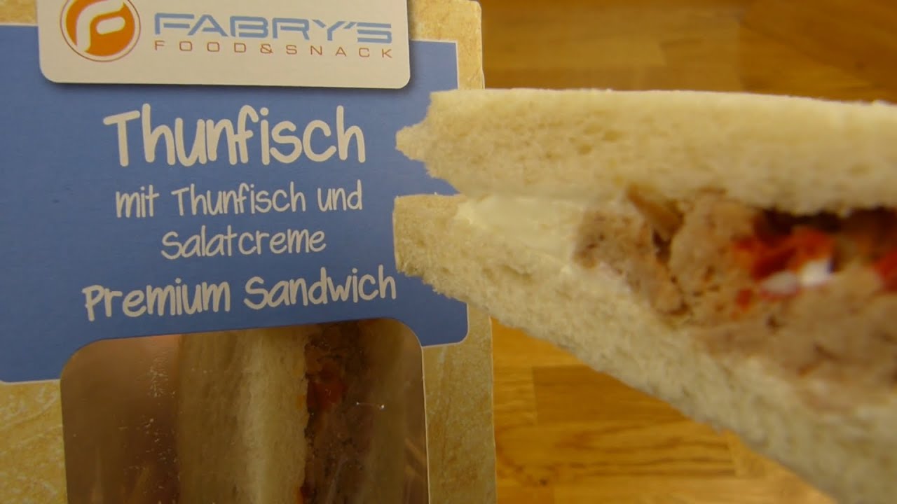 Fabry&amp;#39;s Tuna / Thunfisch Sandwich - YouTube