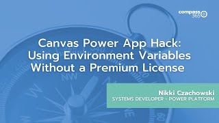 Canvas Power App Hack: Using Environment Variables Without a Premium License