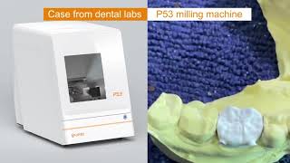 The UP53 5 -axis dental milling machine screenshot 3