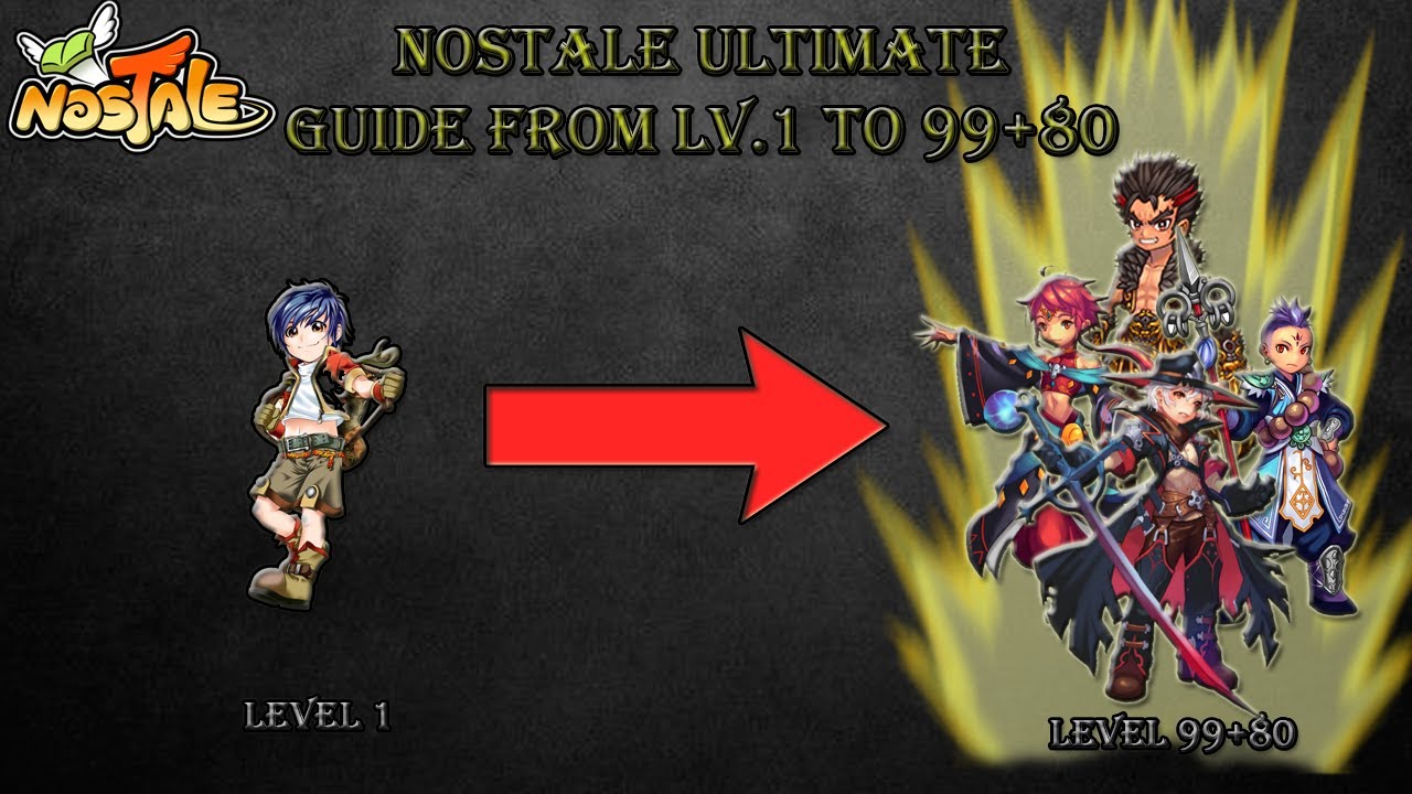 NOSTALE GUIDE ULTTIME УРОВЕНЬ 1 - 99+80 ! [АНГЛ. СУБТИТРЫ] [ЧИТАТЬ ЗАКРЕПЛЕННЫЙ КОММЕНТАРИЙ]