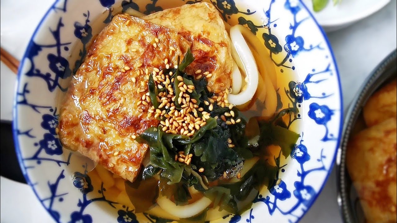 豆泡乌冬面 素食不含五辛 Kitsune Udon Alliumfree Vegetarian YouTube