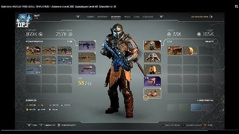 Outriders FASTEST MAX LEVEL 70 METHOD   Ascension Level 200  Apocalypse Level 40  Character Lv 70