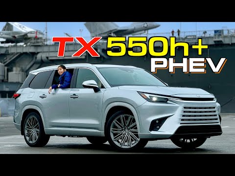 California Family Fun On The Road: 2024 Lexus TX550h+ PHEV SUV Review