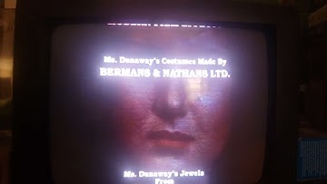 Closing to Mommie Dearest 1981 VHS (1982 Printing) (Rare VHS Closing #90)