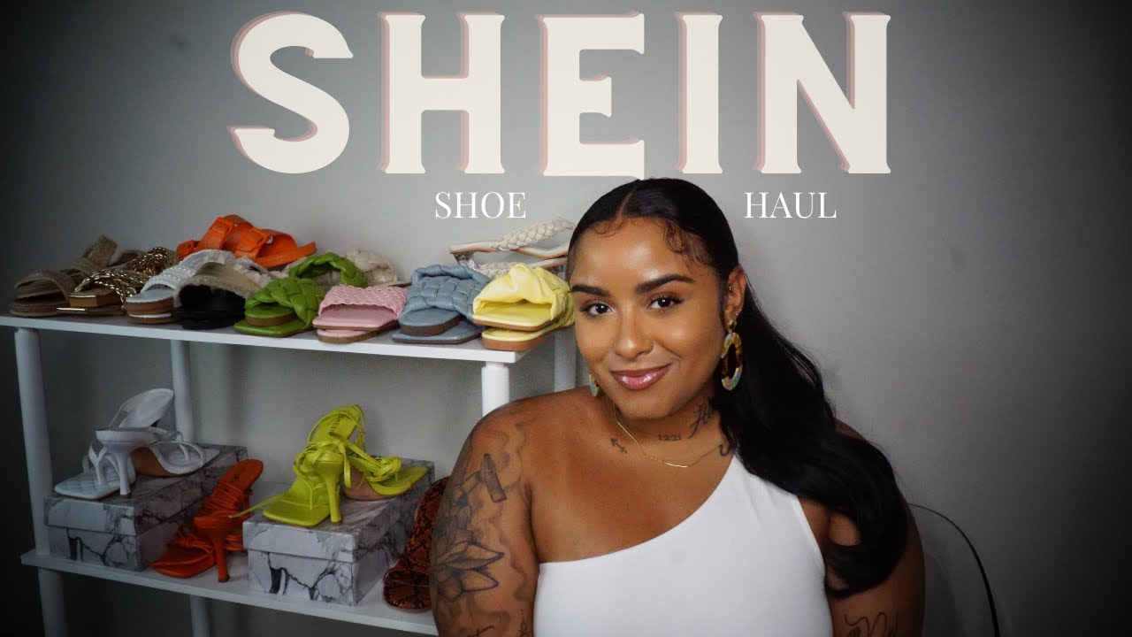 HUGE SHEIN SHOE HAUL & TRY ON| SUMMER SANDALS+HEELS
