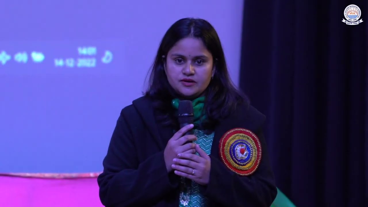 Ms. Devanshi Sharma | The Resonance | Literary Conclave 2022 | DAVCPS Mandi HP
