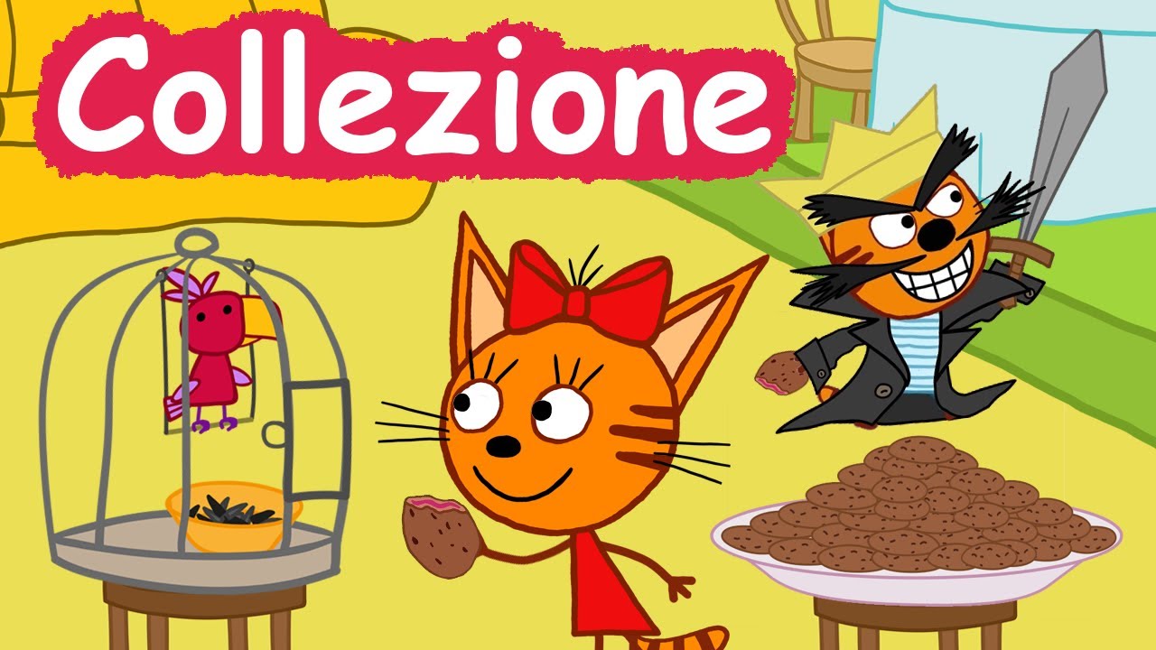 Dolci Gattini, Collezione di cartoni animati per bambini 🤩