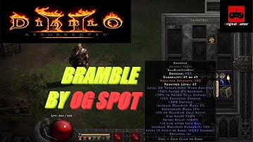 Diablo 2 Resurrected - Bramble - The Not So Popular Runeword