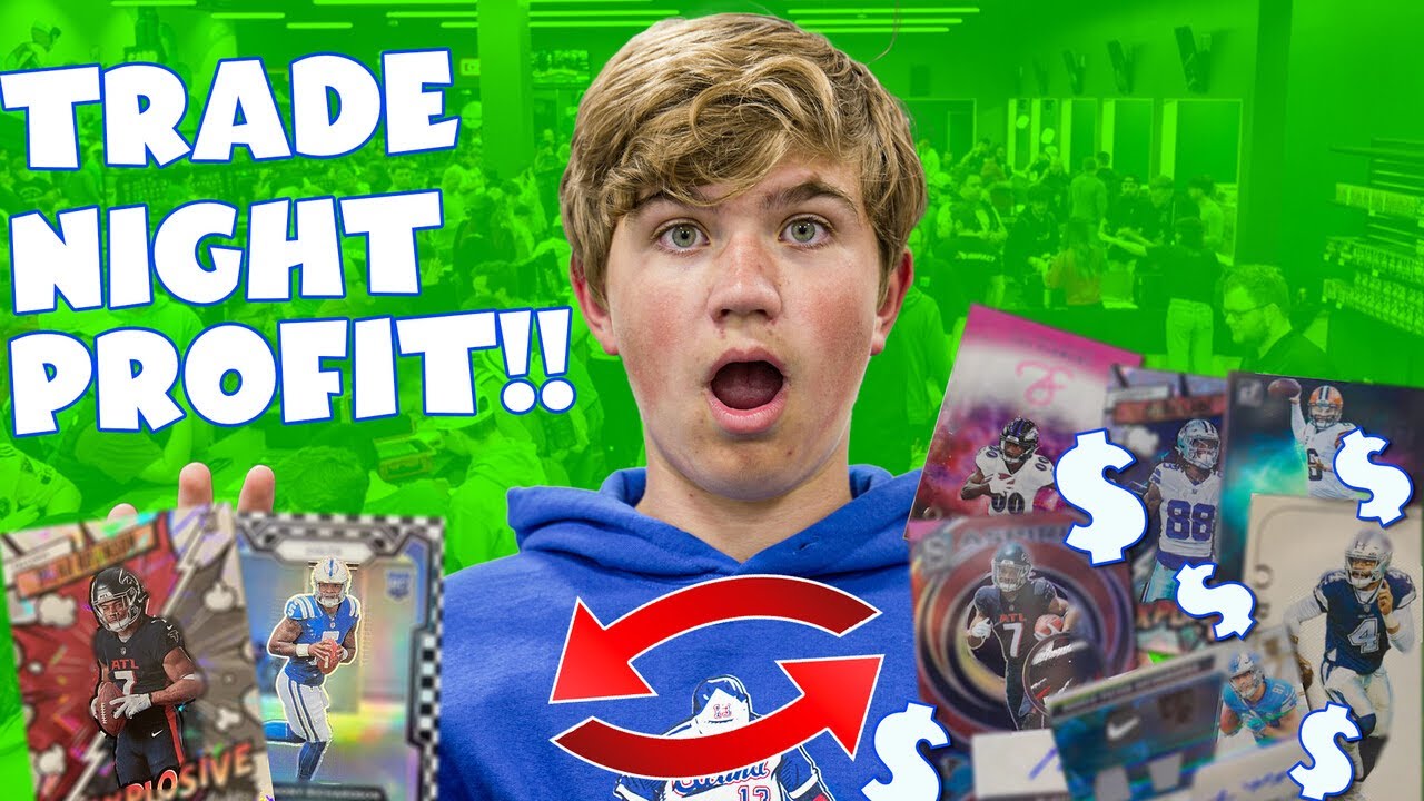 Trade Night Letters I Made a BONKERS Football Card TRADE 🤯🤝 Cards HQ Trade Night - YouTube