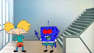 Dark Spongebob Pushes Gerald Down The Stairs And Gets Grounded