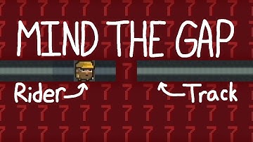 I built a rollercoaster with a hole in it (Dwarf Fortress)