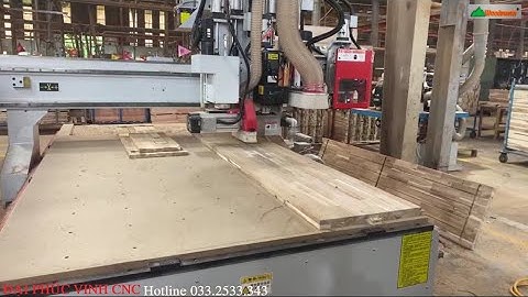 MÁY CNC TRUNG TÂM 2.5D WOODMASTER FULL OPTION PHAY ROUTER, KHOAN 5 MẶT, CƯA XOAY ĐA HƯỚNG