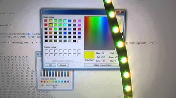 RGB Led Color Picker with Arduino & C#