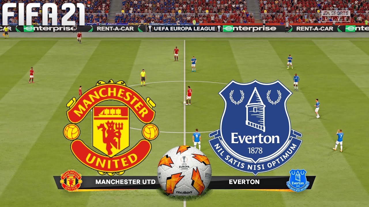 FIFA 21 | Manchester United vs Everton - UEL UEFA Europa League - Full Gameplay