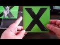 Unboxing Ed Sheeran X Wembley Edition (Cd+video set)